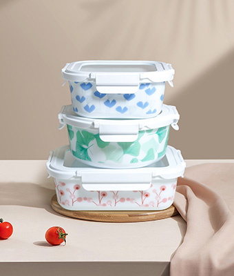 opal glass food containers