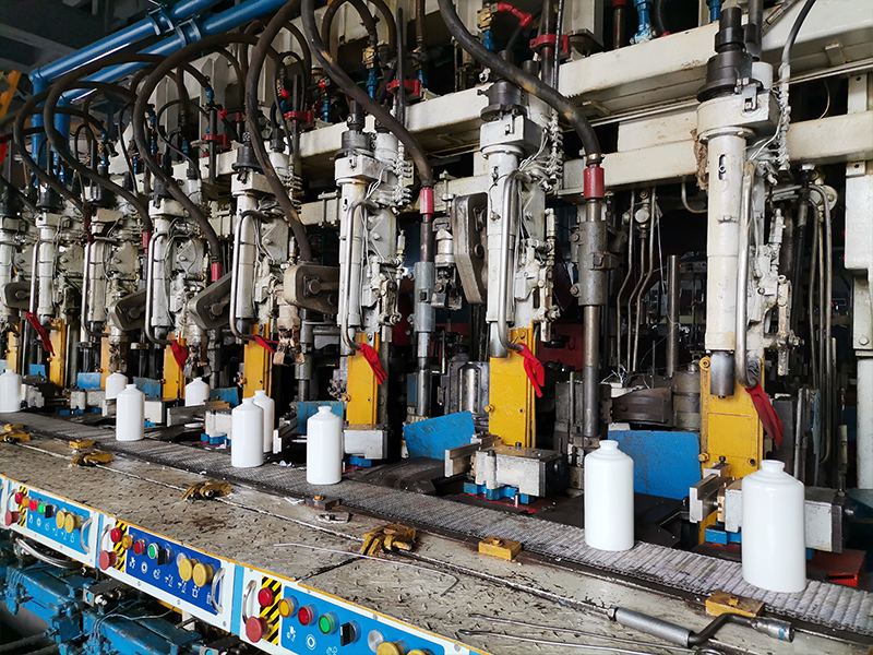 opal glass IS jars and bottles line