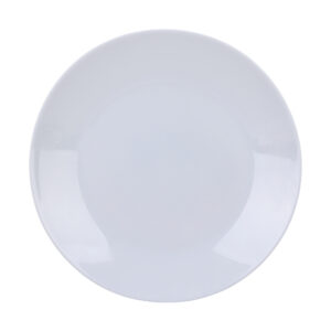 10 inch 25cm grey opal glass dinner plate HNMP100