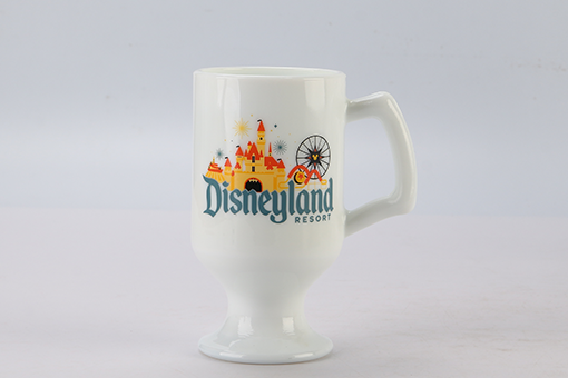 Disney land opal glass ice cream mug