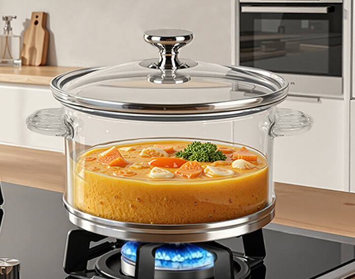 SHULOPAL innovation glass cooking pot