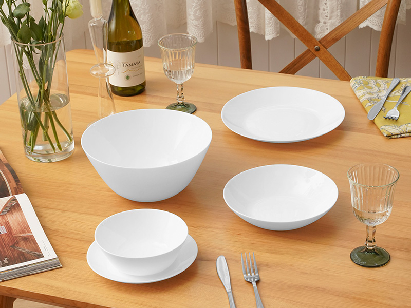 SHULOPAL opal glass white