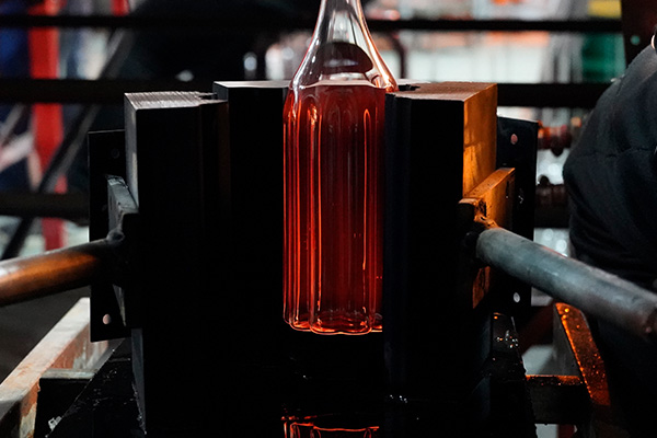 step 3A Glass blowing