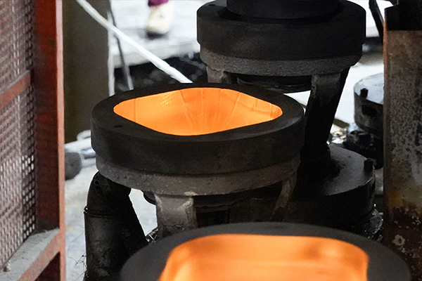 step #3A opal glass spinning process