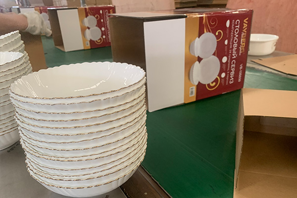 step #10 opal glass packing