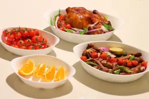 SHULOPAL smart handle opal glass oven dishes