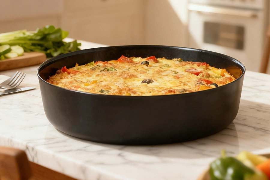 Solid Black Opal Oven Dishes