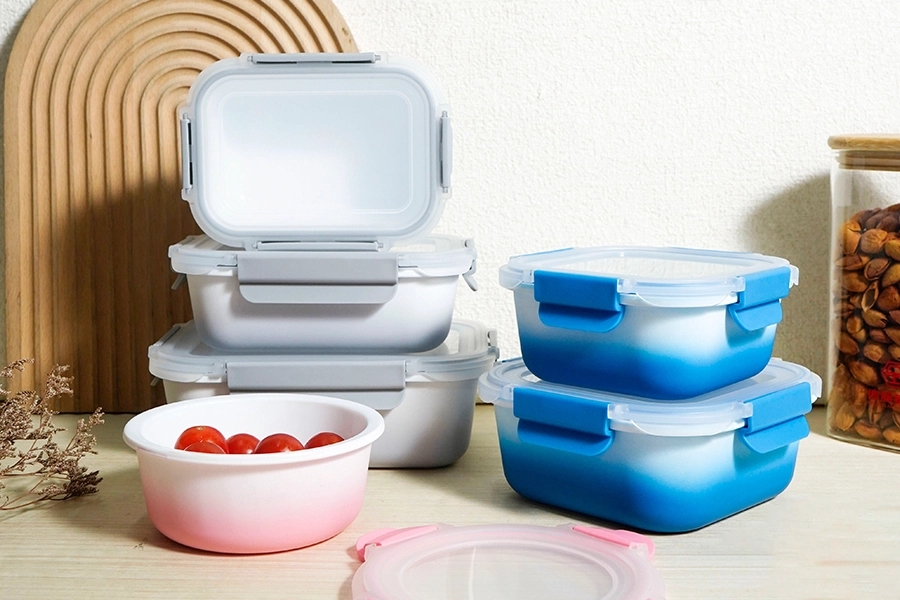EasyGrip Glass Food Containers