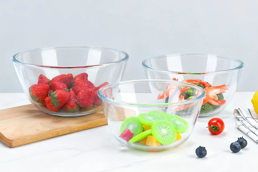 Glass Mixing Bowls