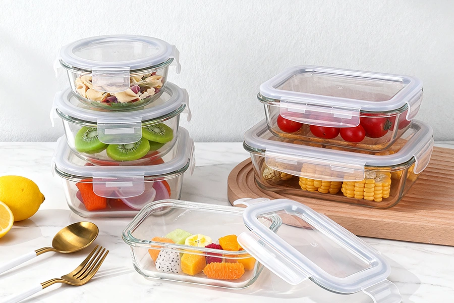 PP Locking Lid For Food Containers