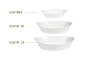 SHULOPAL-3-piece Oval Opal Glass Oven Dish Set