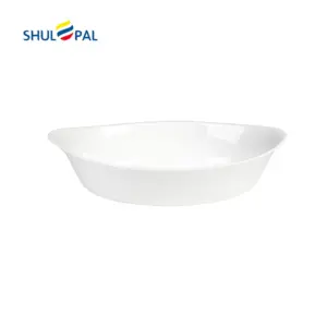 Opal Glass Oven Dish 30x18cm Smart Handle Oval Shape NOSYP115