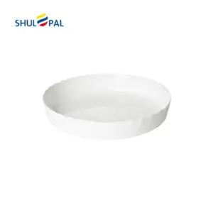SHULOPAL Opal Glass Oven Dish 20x20cm Round Wavy Shape-NXKP80