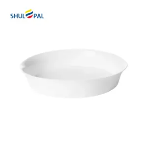 SHULOPAL Opal Glass Oven Dish 28x26cm Smart Handle Round Shape-NCKPR108