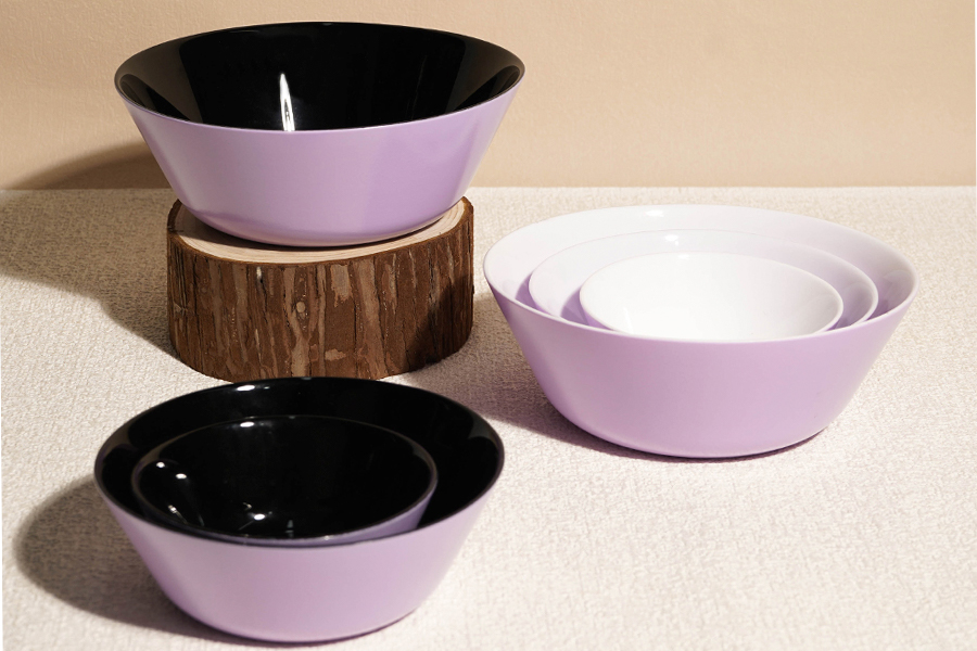 Two-colored Opal Glass