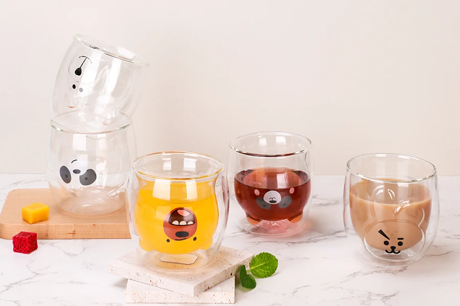 SHULOPAL-Double-Wall-Glass- Cartoon