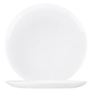 1-NMP125T-SHULOPAL-opal glass dinnerware- Pizza Plate.webp