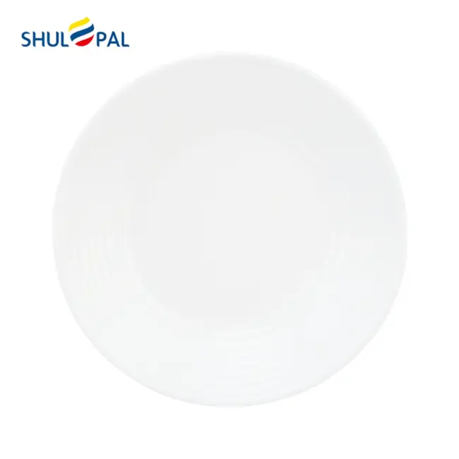 3-BWSP85T-SHULOPAL-opal glass soup plate circles 8.5inch.webp