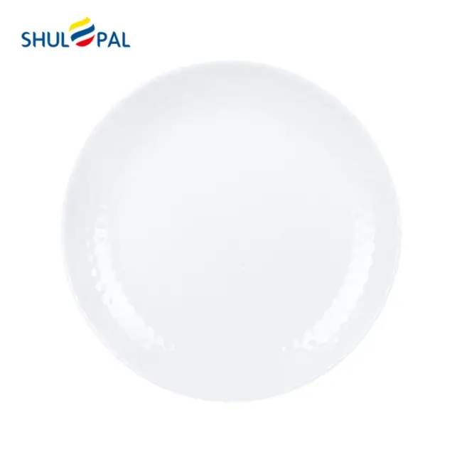 3 DMP75T SHULOPAL textured side plate diamond 7.5inch dessert plate
