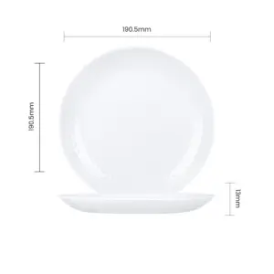 4 DMP75T SHULOPAL textured side plate diamond 7.5inch dessert plate