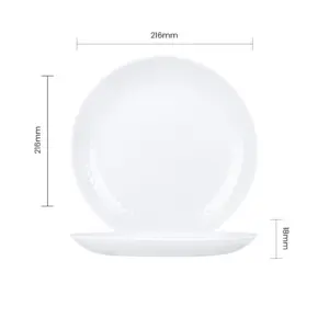 4 DMP85T SHULOPAL diamond textured dessert plate diamond 8.5inch dessert plate