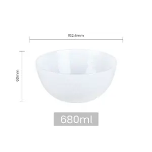 4 DMW60T SHULOPAL diamond cereal bowl diamond 6inch all purpose bowl