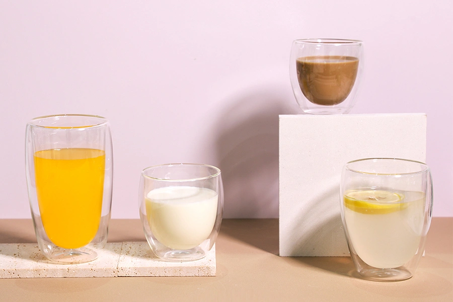Double Wall Glass Tumbler