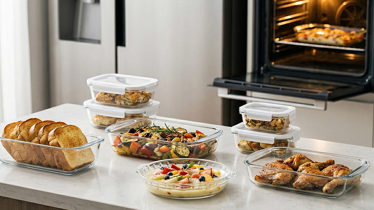 SHULOPAL High Borosilicate Glass Kitchenware Collection