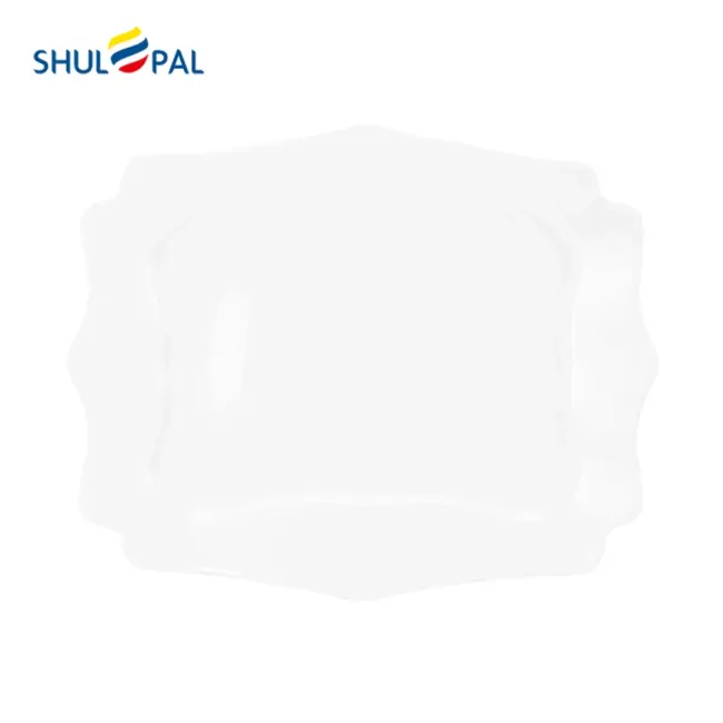 SHULOPAL white tray baroque 10inch-3-BFYP100T