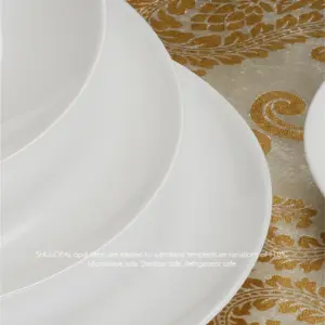 1-NNP105T-SHULOPAL-Opal glass dinnerware-Dinner Plate