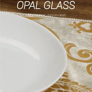 1-NNSP85T-SHULOPAL-Opal glass dinnerware-Soup Plate