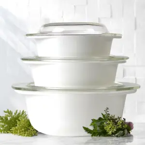 2-YGG15-SHULOPAL-Glass Casserole Dish Round Opal With Lid 23x19cm.webp