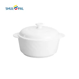 3-NYGG25-SHULOPAL-Textured Glass Ovenware Round Casserole 26x21cm.webp