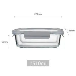 4-3RC150-PCL2-SHULOPAL-Cool-lock Lid Rectangular Glass Container.webp