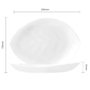 4-NLP90T-SHULOPAL-tempered-dinnerware-9inch-leaf.webp