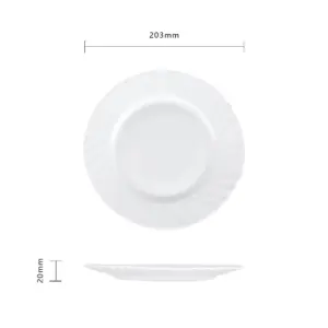 4-NZP80T-SHULOPAL-Opal Dinnerware-Dessert Plate