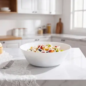 SHULOPAL opal glass salad bowl