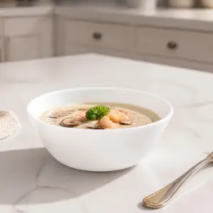 SHULOPAL NNW45T-Opal glass dinnerware-Soup bowl