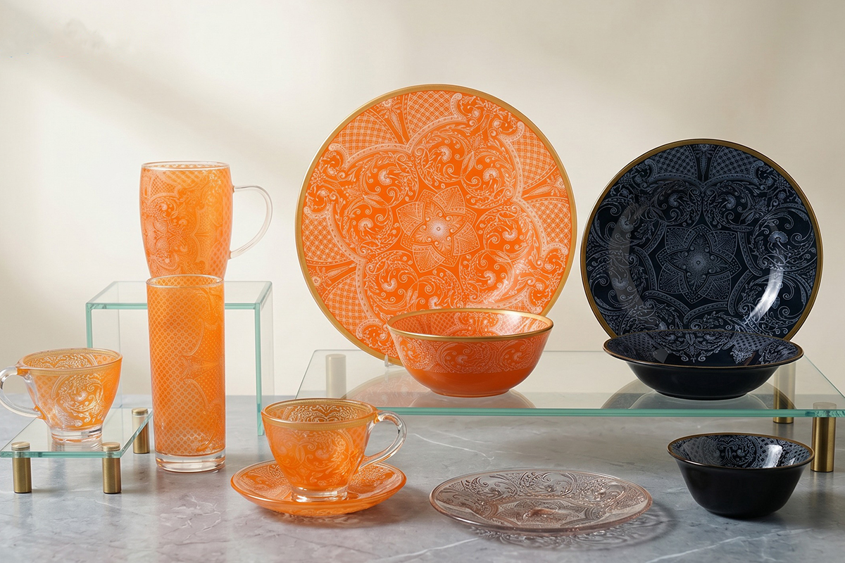 SHULOPAL Baroque Mandala-collection-glassware