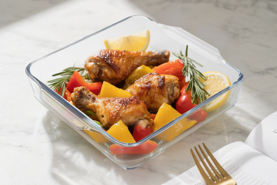 Square Glass Baking Dish