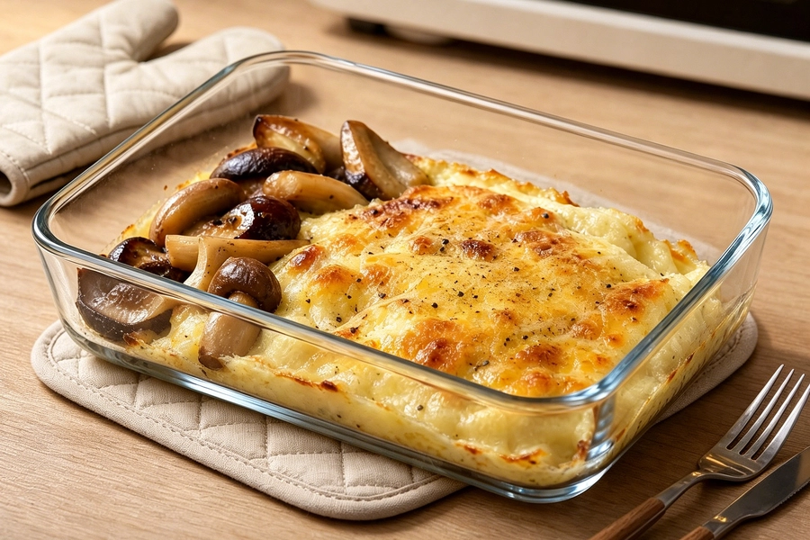 retangular glass baking dish