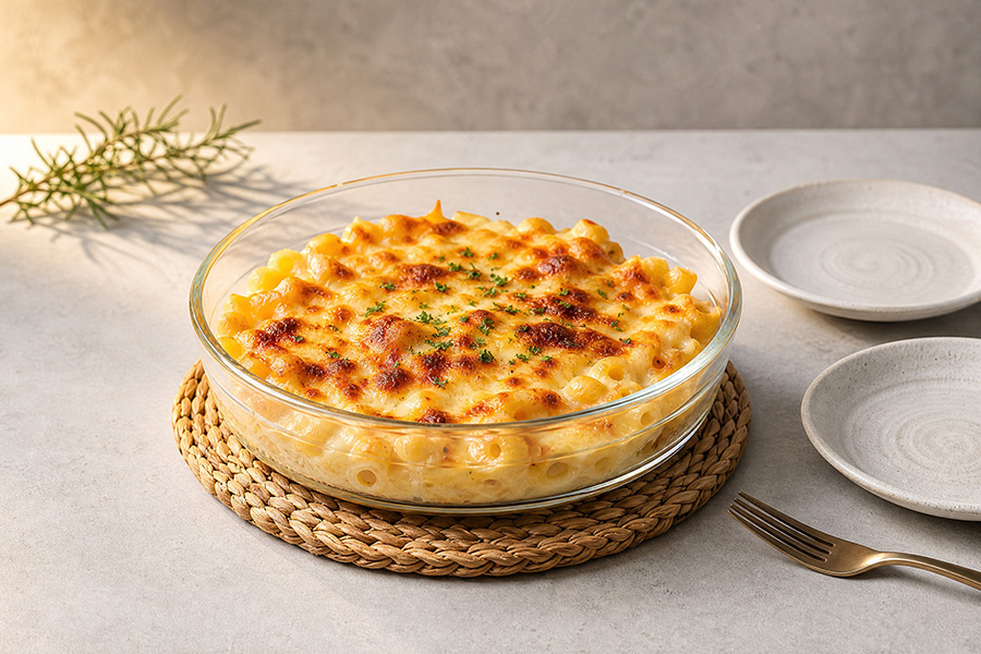 Round Glass Baking Dish